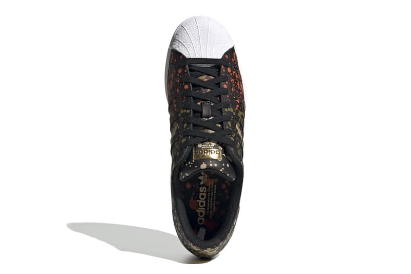 adidas Originals Superstar Paint Splatter Core White black fx5537 menswear streetwear kicks shoes sneakers trainers runners spring summer 2021 ss21 silhouettes release