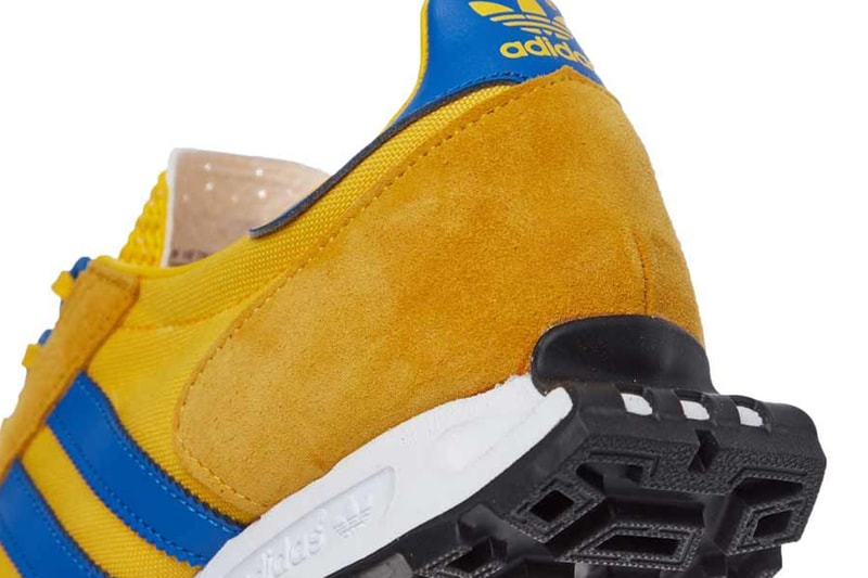 Adidas originals racing 1 sneaker gold cobalt blue yellow release information 