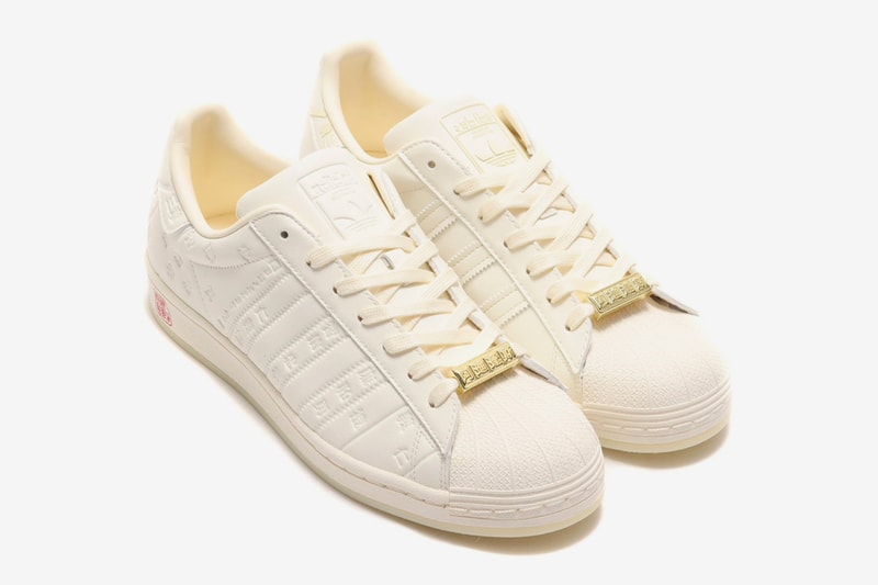 Adidas originals superstar cream white release information Chinese history symbols