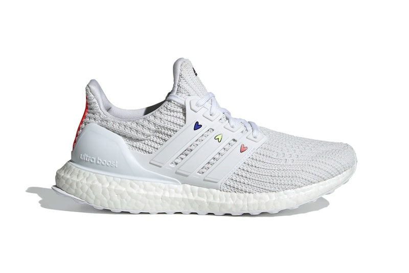 adidas running ultraboost 4 0 dna heart pack womens cloud white chalk solar black carbon red GZ9227 GZ9232 official release date info photos price store list buying guide