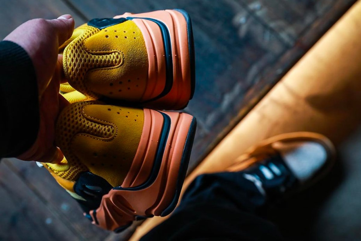 adidas YEEZY BOOST 700 Sun On Foot Closer Look Release Info Price Buy Yellow Orange Kanye West