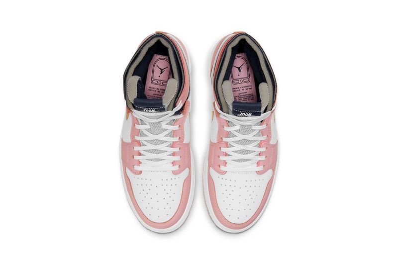 air jordan 1 high zoom cmft pink glaze cactus flower white sail CT0979 601 release date info photos store list buying guide