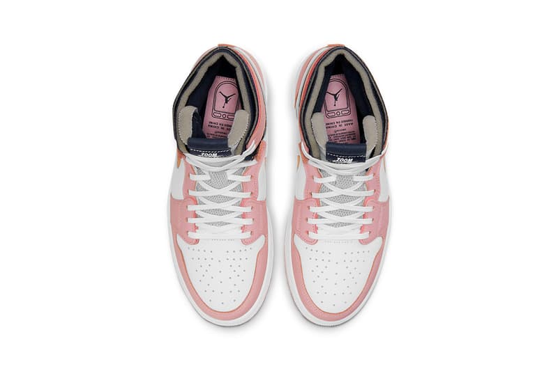 air jordan 1 high zoom cmft pink glaze cactus flower white sail CT0979 601 release date info photos store list buying guide
