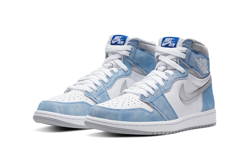 air jordan brand 1 hyper royal white light smoke grey 555088 402 official release date info photos price store list buying guide