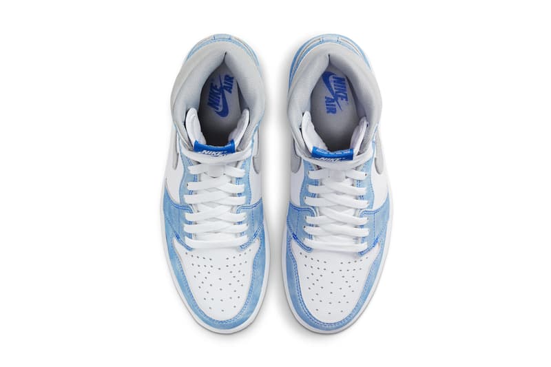 air jordan brand 1 hyper royal white light smoke grey 555088 402 official release date info photos price store list buying guide