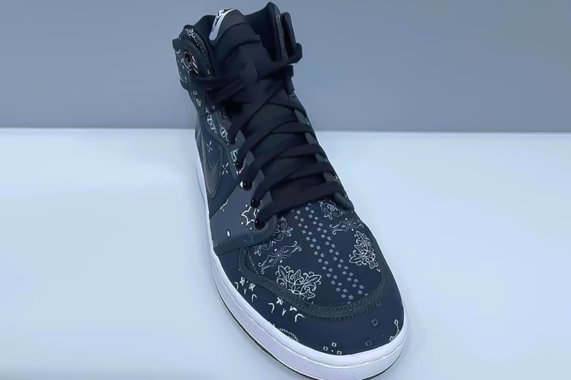 Air Jordan 1 KO Paisley First Look Release Blue Black Date Buy Price