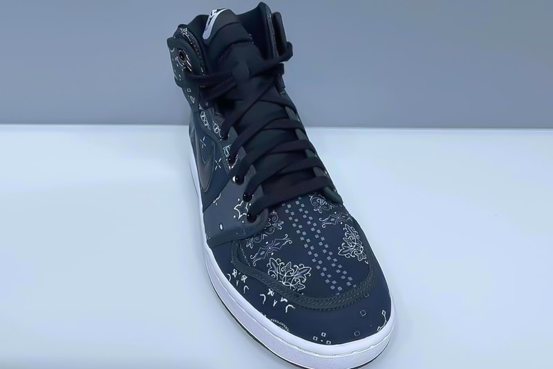Air Jordan 1 KO Paisley First Look Release Blue Black Date Buy Price