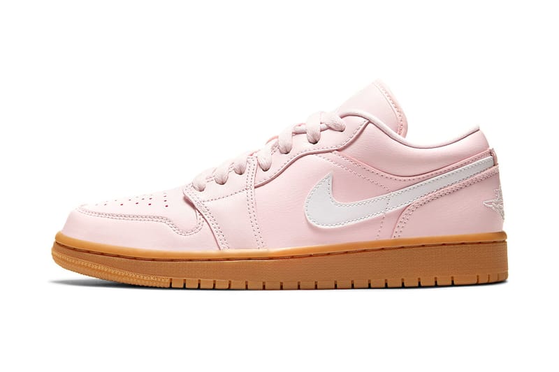 brown white and pink jordan 1