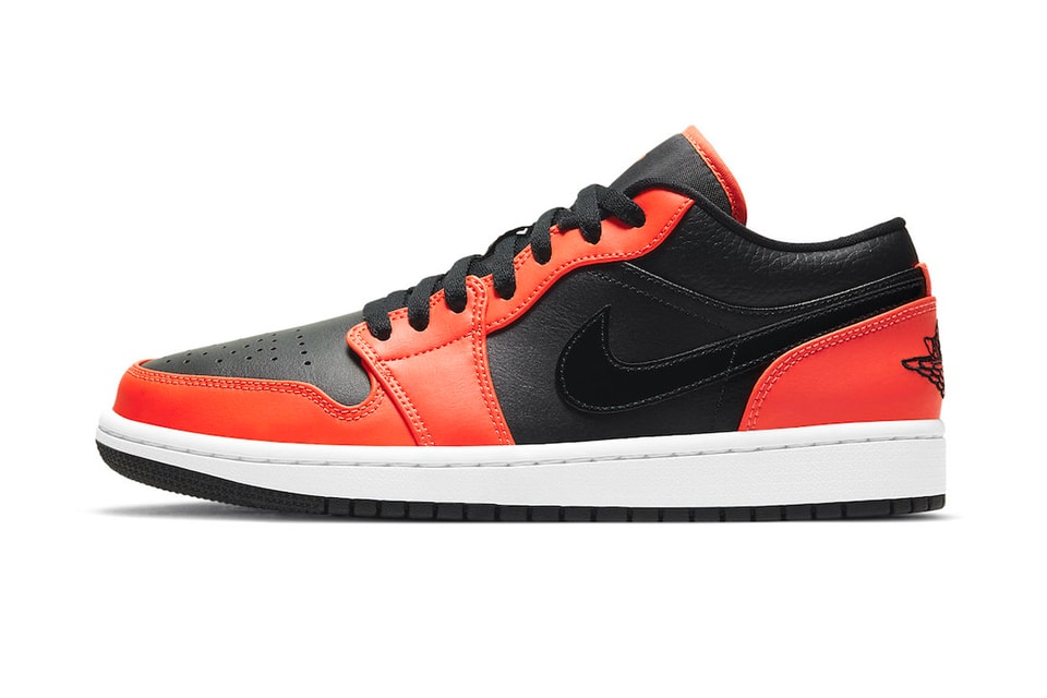 Air Jordan 1 Low Se Black Orange Hypebeast Air Jordan 1 Low Se Black Orange Hypebeast