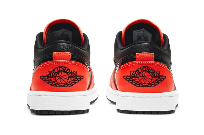Air Jordan 1 Low SE Black Orange ck3022 008 menswear streetwear kicks sneakers shoes runners trainers court basketball michael jordan 23 jumpman spring summer 2021 collection ss21 info
