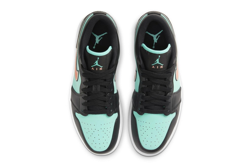 Air Jordan 1 Low SE Tropical Twist Release Info ck3022-301 Buy Price Date Black Tiffany
