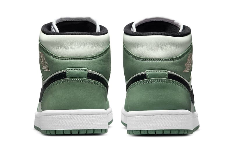 Air Jordan 1 Mid SE Dutch Green Release Info cz0774-300 Buy Price Date Black Barely Green