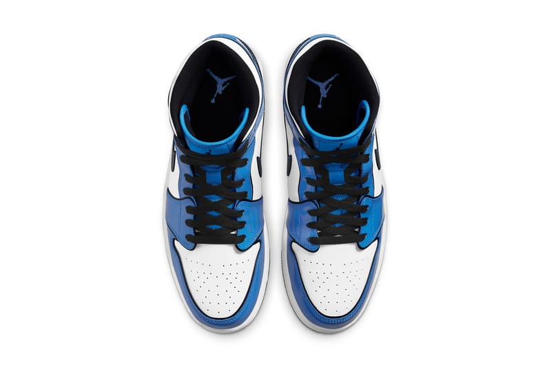 blue jordan symbol