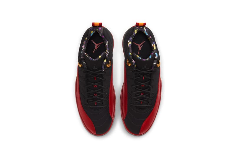 air jordan 12 low se super bowl DC1059 001 release date store list buying guide photos black varsity red metallic gold