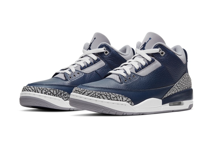 Air Jordan 3 "Midnight Navy" Puts Forth Familiar Collegiate Hues
