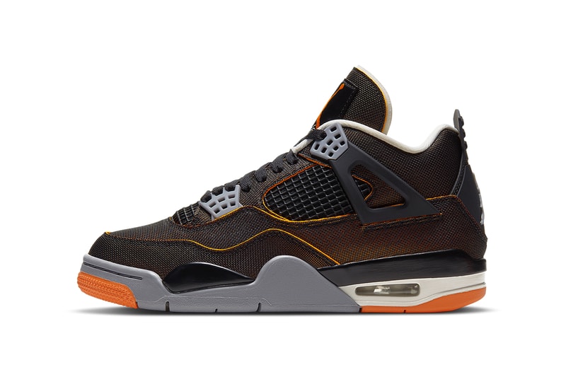 air jordan 4 starfish CW7183 100 release date photos store list black orange grey white buying guide womens