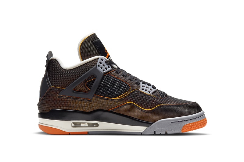 air jordan 4 starfish CW7183 100 release date photos store list black orange grey white buying guide womens