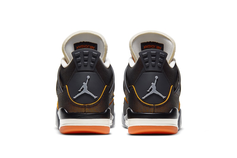 air jordan 4 starfish CW7183 100 release date photos store list black orange grey white buying guide womens