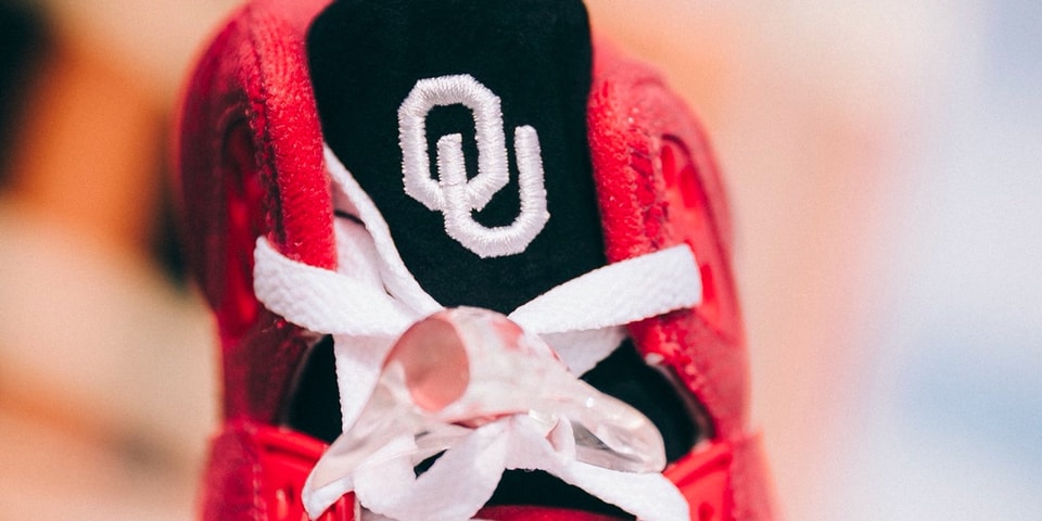 Check out the new Jordan Brand Oklahoma Sooners shoe! - Crimson