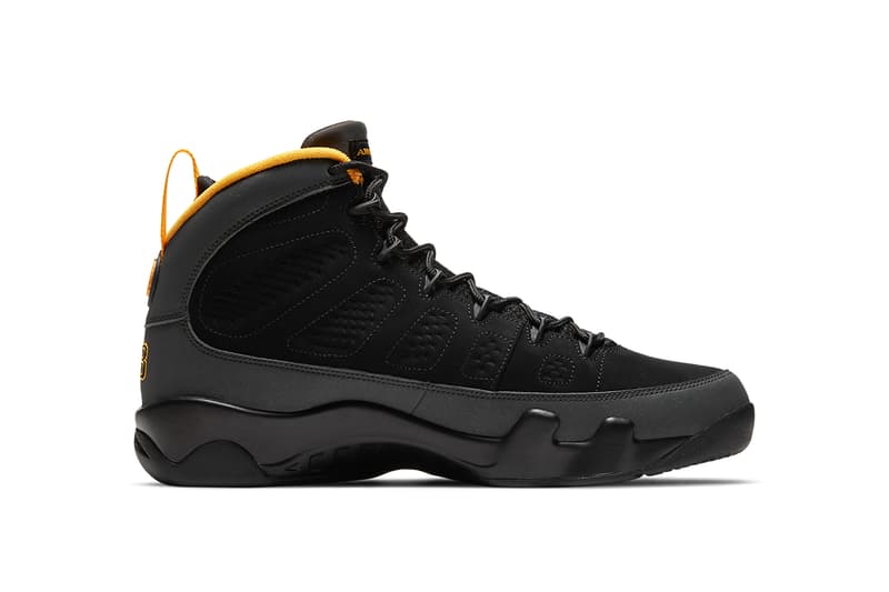air jordan 9 university gold CT8019 070 release date info photos store list black grey buying guide