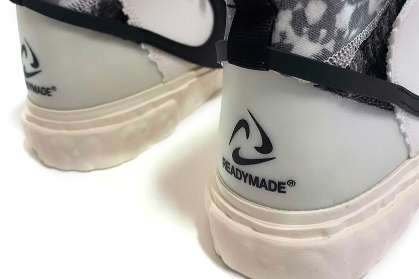 Alternate READYMADE Nike Blazer Mid First Look Release Info cz3589-001 Buy Price