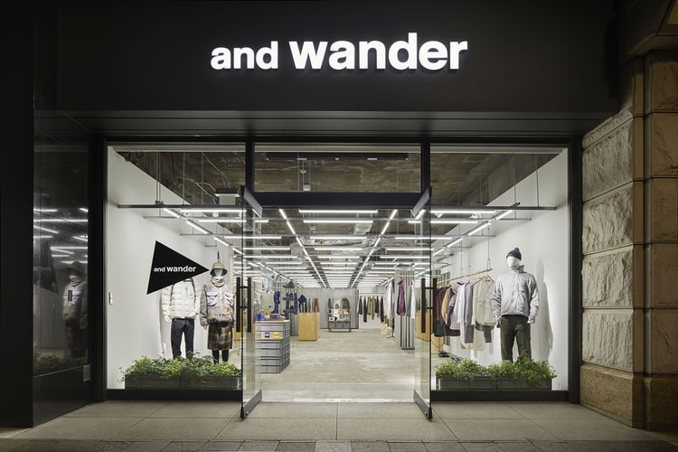and wander Outdoors Ethos Yields Sleek Marunouchi Flagship Store