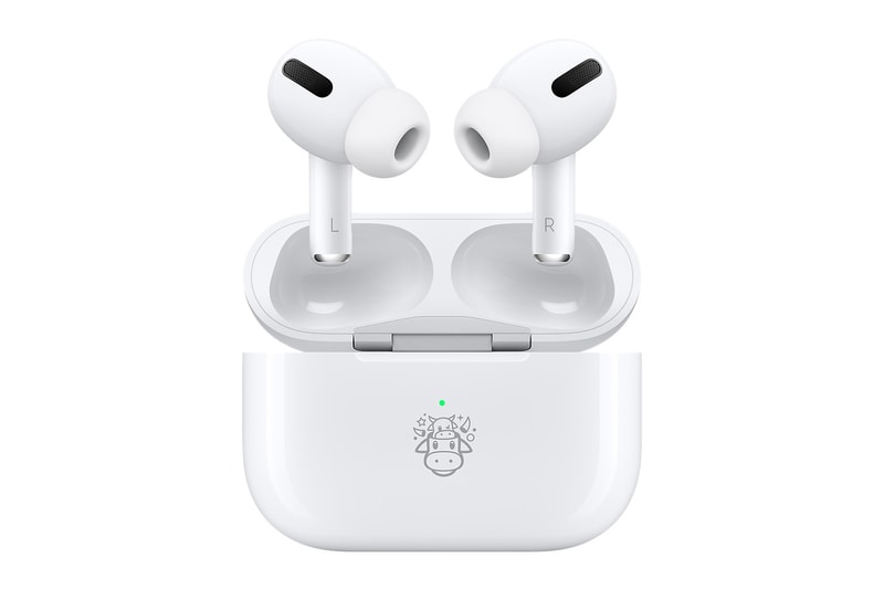 Apple Celebrate Chinese New Year limited Edition AirPods Pro accessories headphones wireless year of the ox emoji customize 2021 cny lunar new year