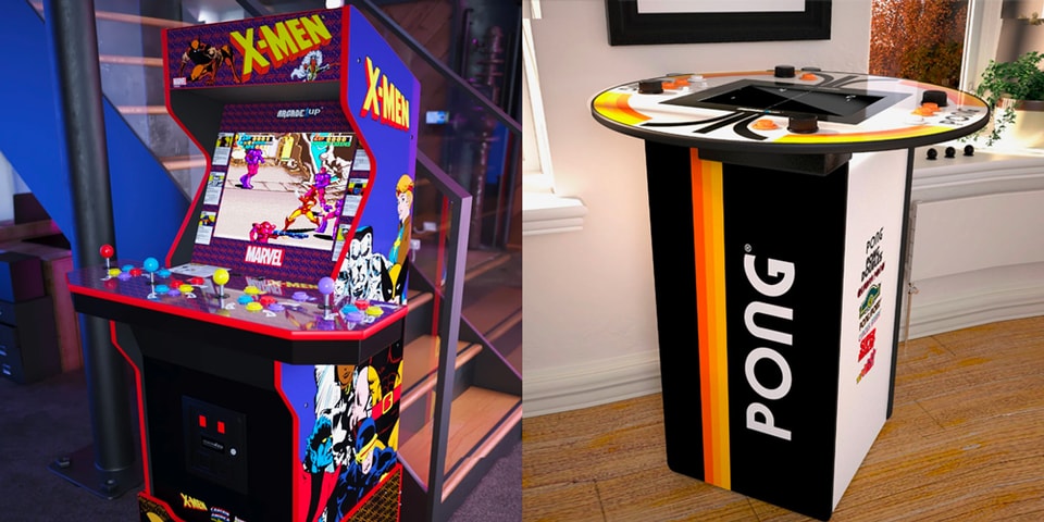 Ces 21 Arcade1up X Men Pong Arcade Cabinet Hypebeast