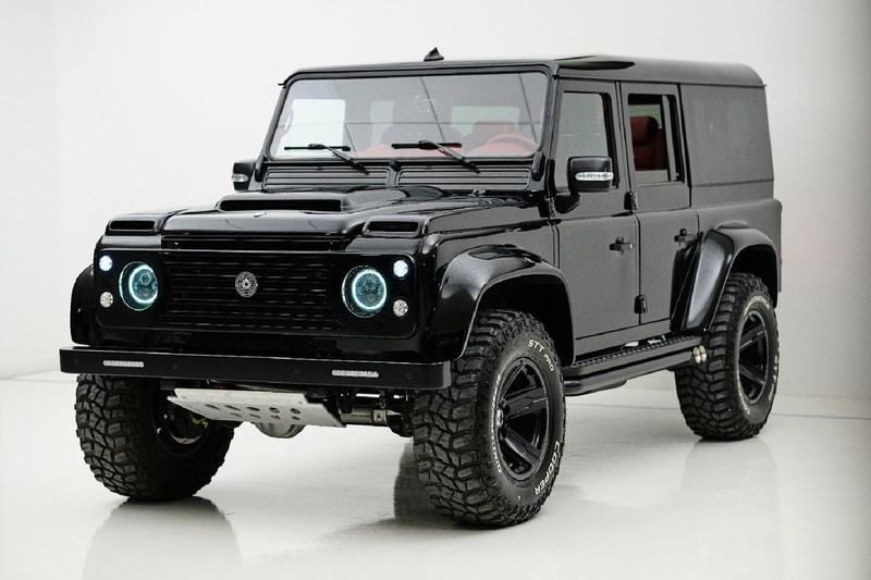 ares design land rover defender spec 1 2 v8 engine 110 sw off road custom build modification 