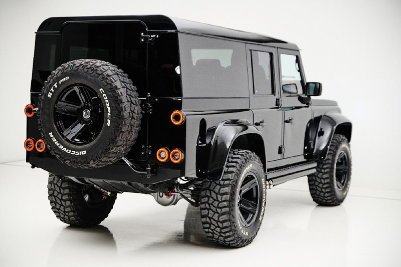 ares design land rover defender spec 1 2 v8 engine 110 sw off road custom build modification 