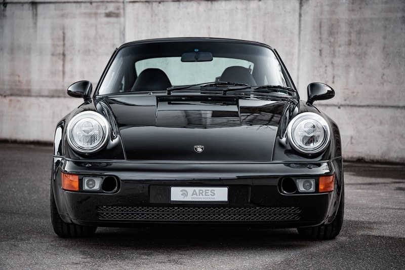 ARES Design Porsche 964 911 Turbo Italian Coachbuilder Restomod Restored Modified Duck Tail Fuchs Wheels Turbocharger Car German Classic Modernised 