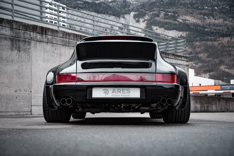 ARES Design Porsche 964 911 Turbo Italian Coachbuilder Restomod Restored Modified Duck Tail Fuchs Wheels Turbocharger Car German Classic Modernised