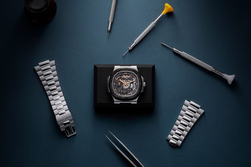 Pearl Project Artisans de Genève watches patek philippe Patek Philippe Nautilus watches swiss 5711 custom watches skeletonized carbon forged Nautilus