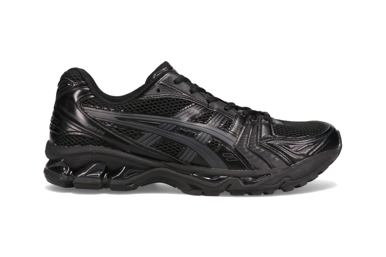 asics gel kayano 14 all triple black white 1201a019 001 100 official release date info photos price store list buying guide