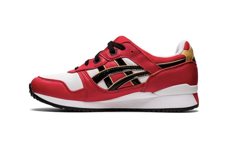 ASICS GEL-LYTE III OG "Classic Red/Black" Daruma Doll Sneaker Release Information Japanese Sportswear Company Drop Date Split Tongue GEL-LD RACER™ Leather Perforated Underlays