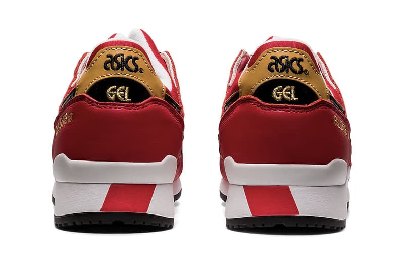 ASICS GEL-LYTE III OG "Classic Red/Black" Daruma Doll Sneaker Release Information Japanese Sportswear Company Drop Date Split Tongue GEL-LD RACER™ Leather Perforated Underlays