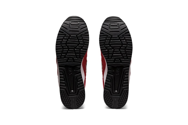 ASICS GEL-LYTE III OG "Classic Red/Black" Daruma Doll Sneaker Release Information Japanese Sportswear Company Drop Date Split Tongue GEL-LD RACER™ Leather Perforated Underlays