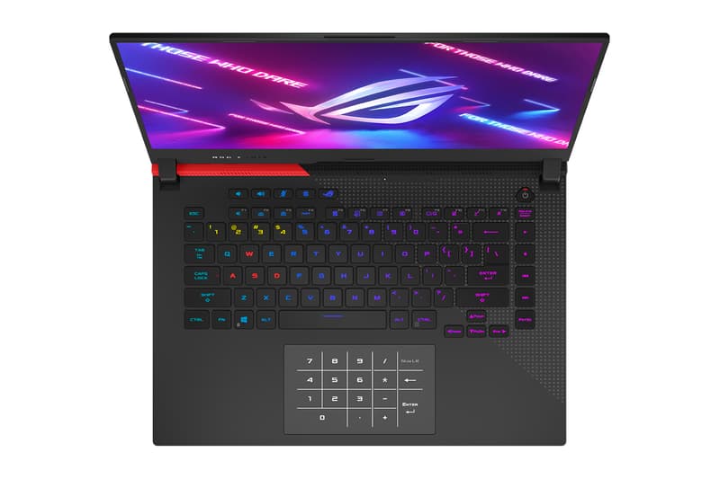 asus republic of gamers gaming laptops ces 2021 release announcements g15 x13 scar 15 17
