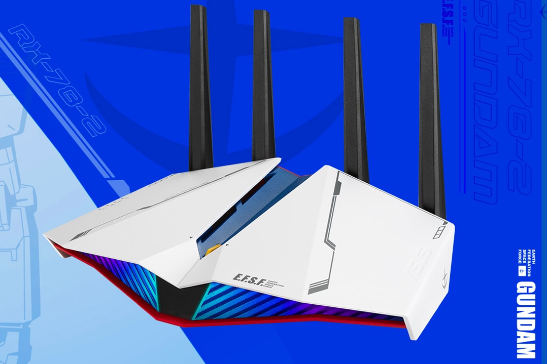 Asus Gundam Edition Gaming Routers Hypebeast