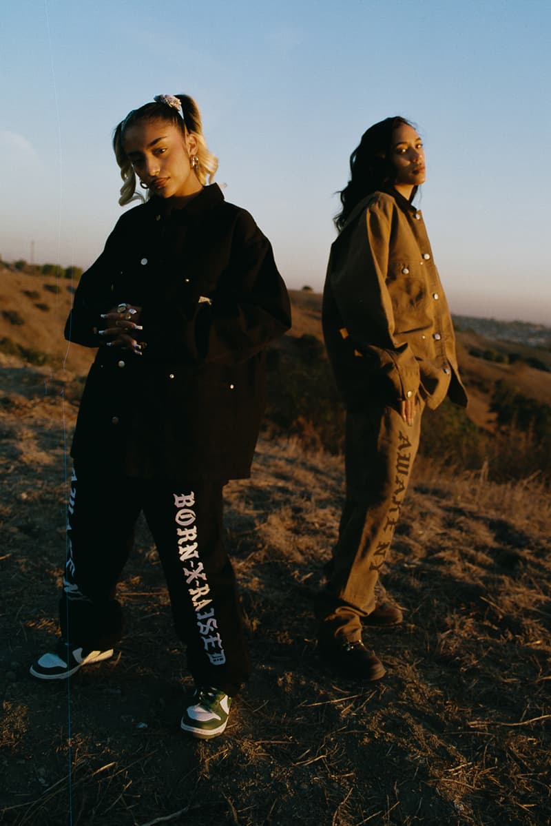 awake ny new york bornxraised carhartt wip capsule collection angelo baque spanto t shirt hoodie work jacket pants official release date info photos price store list buying guide