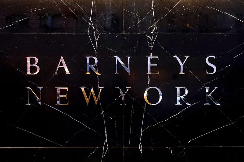 Barneys New York Shutters Department Store in Shinjuku