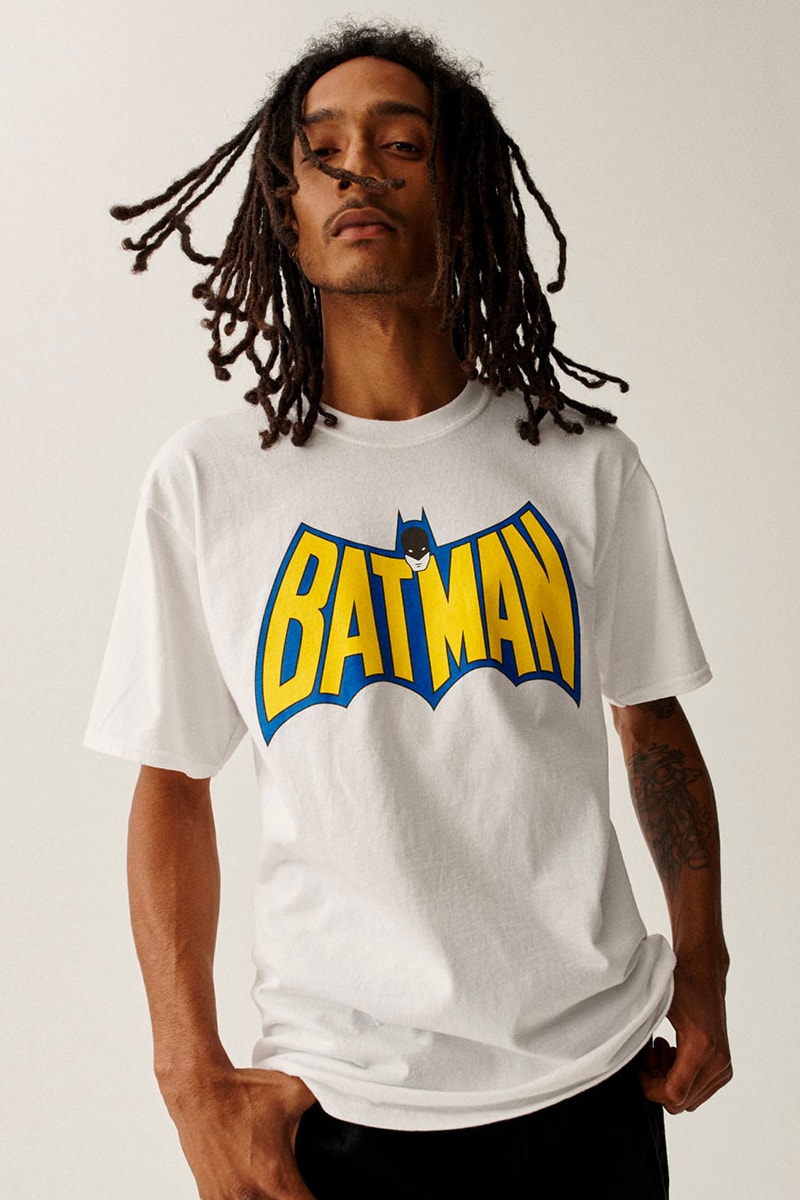 Batman NOAH Capsule Collection Release Buy Price Date Jacket Hoodie T shirt Sweatpants Brendon Babenzien DC Comics