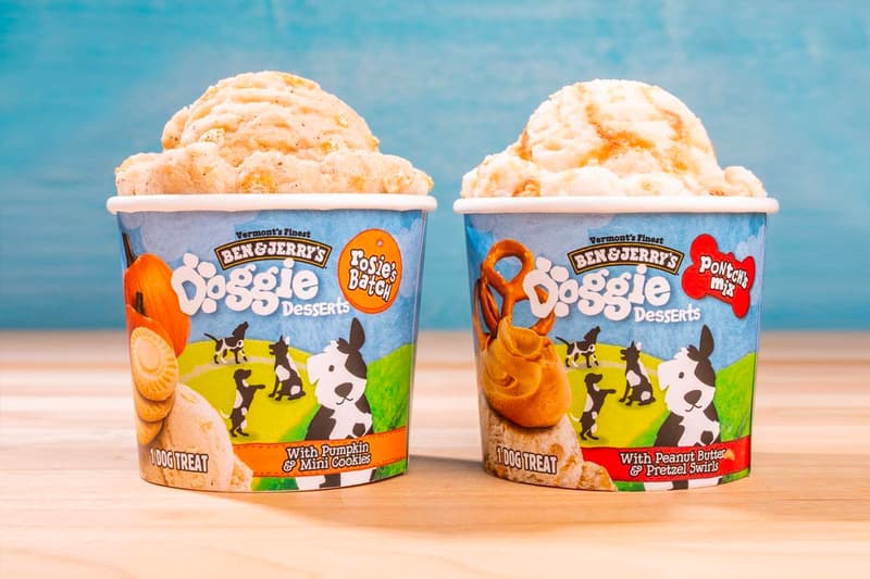 Ben & Jerry's Doggie Desserts Launch Rosie's Batch Pontch's Mix Info Buy Price Taste Review dogs