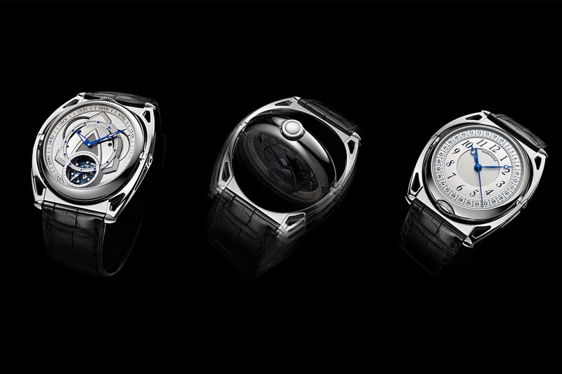 De Bethune Kind of Two Tourbillon is reversible and features two dials showing both classical and futuristic aesthetics