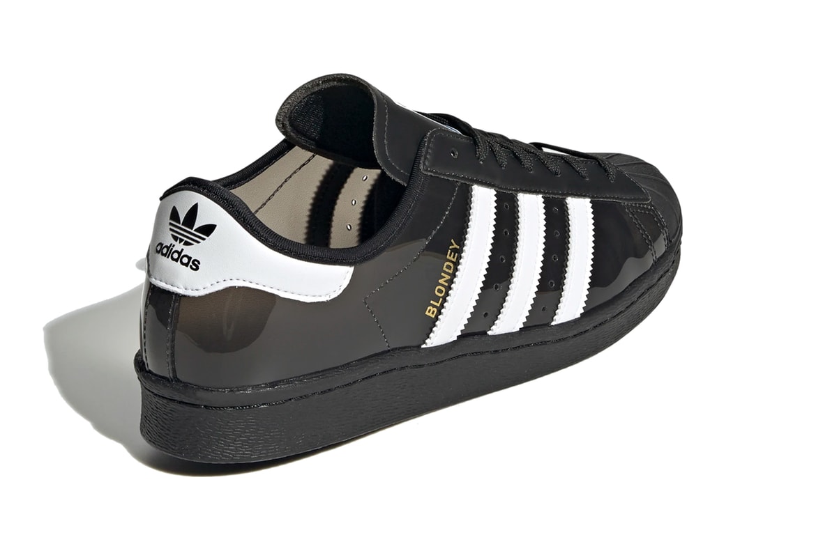 Kết quả hình ảnh cho Blondey x adidas Superstar “Core Black/Cloud White”