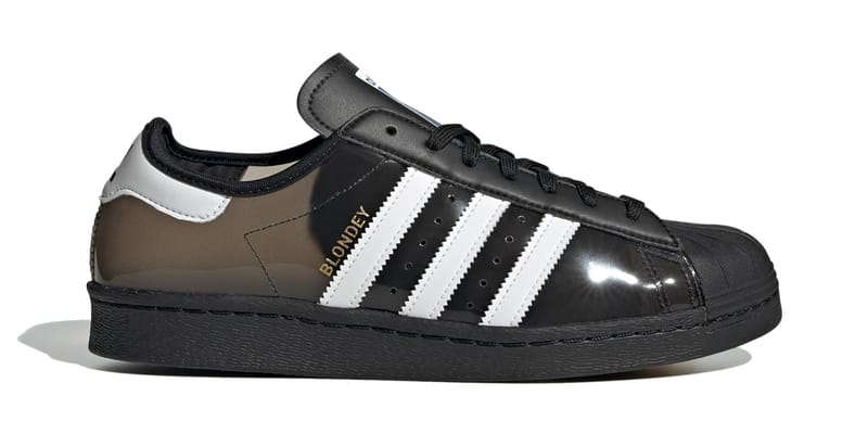 blondey adidas superstar black