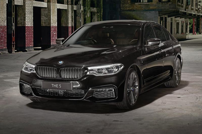 bmw 5 series sedan dark shadow edition collection 2021 carbon line orbit grey