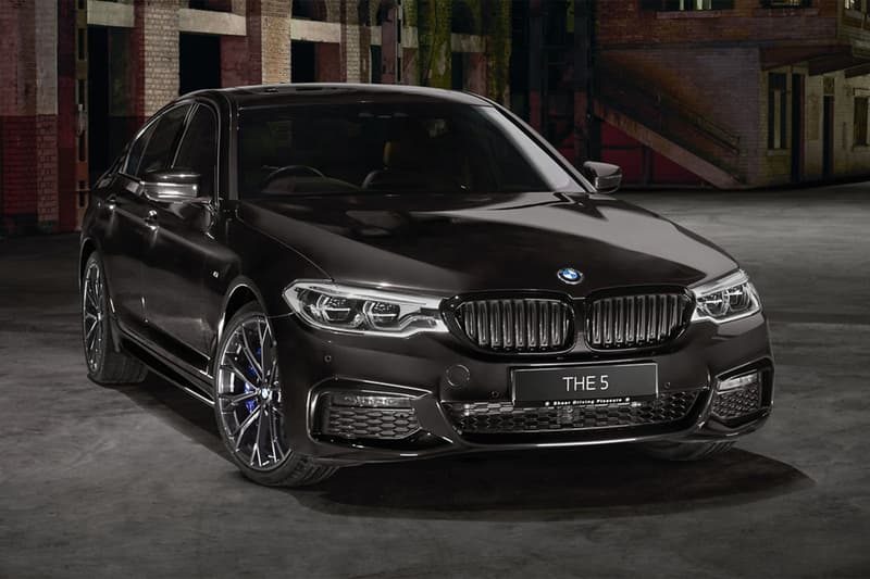 bmw 5 series sedan dark shadow edition collection 2021 carbon line orbit grey