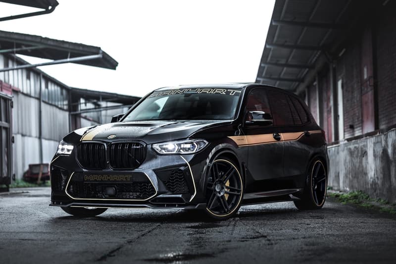 Manhart MHX5 800 BMW X5 M SUVs 4x4 Tuned Custom 812 HP 797 lb-ft Torque Power Speed Performance Luxury Engine Custom Turbo Kit MHtronik 4.4-liter twin-turbocharged V8