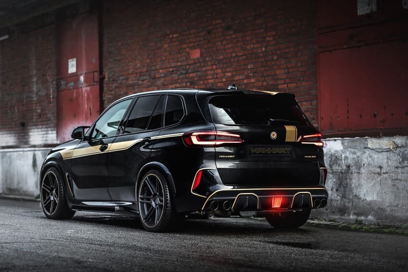 Manhart MHX5 800 BMW X5 M SUVs 4x4 Tuned Custom 812 HP 797 lb-ft Torque Power Speed Performance Luxury Engine Custom Turbo Kit MHtronik 4.4-liter twin-turbocharged V8